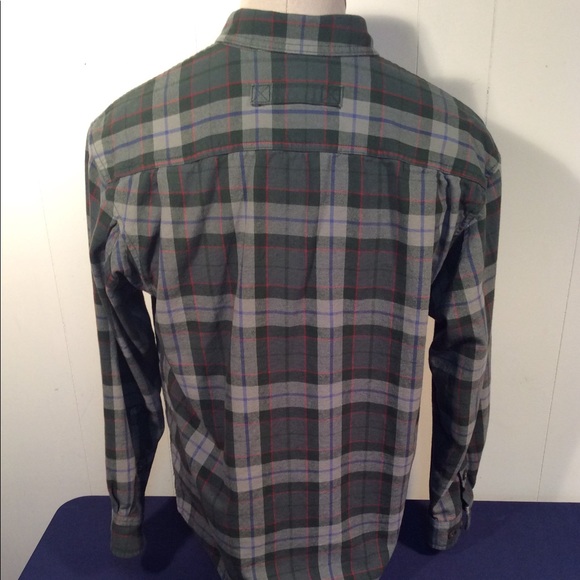 Duluth Trading Co Men’s flannel shirt size medium - Picture 3 of 7